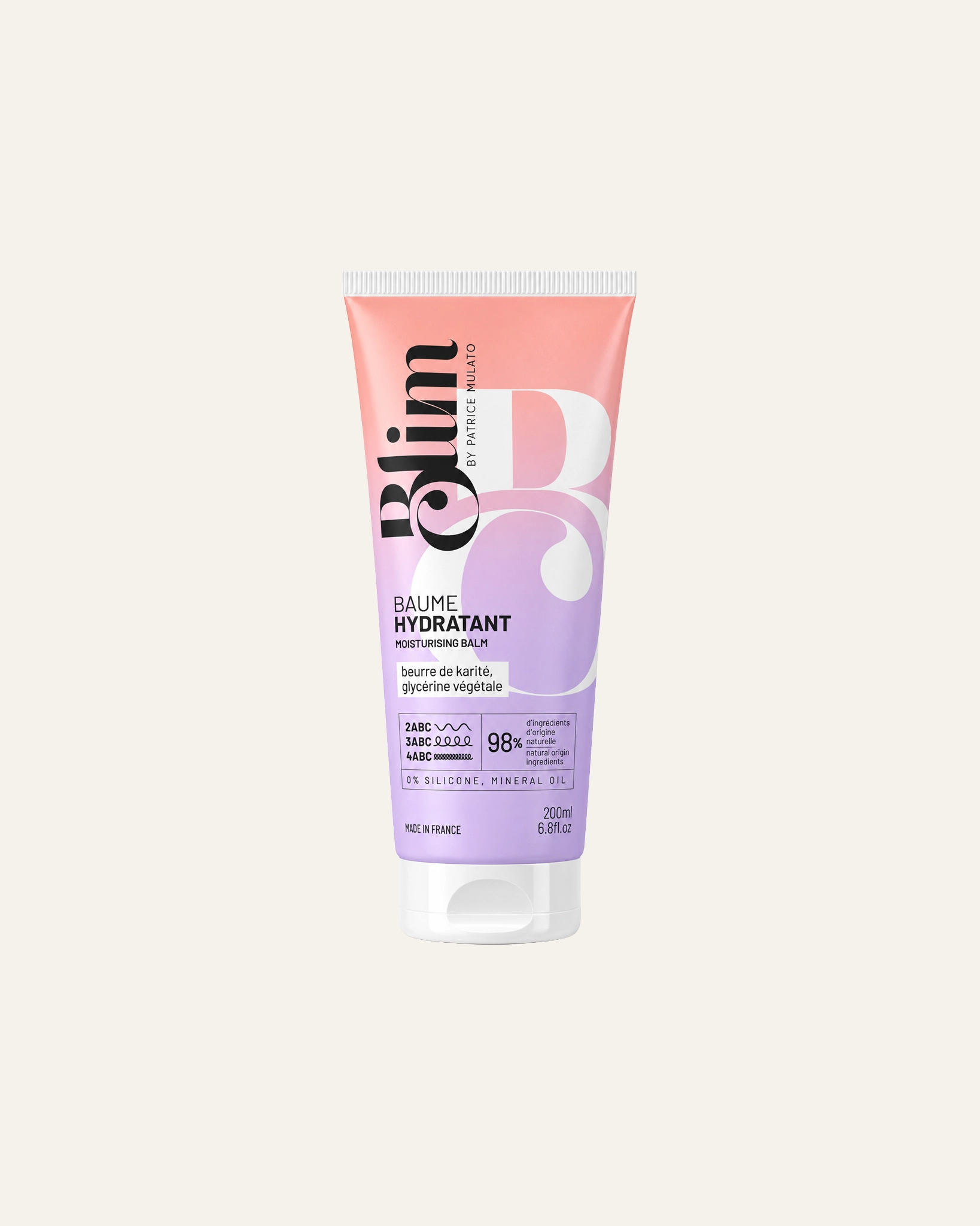BLIM — Baume hydratant pour cheveux ondulés, bouclés, frisés & crépus