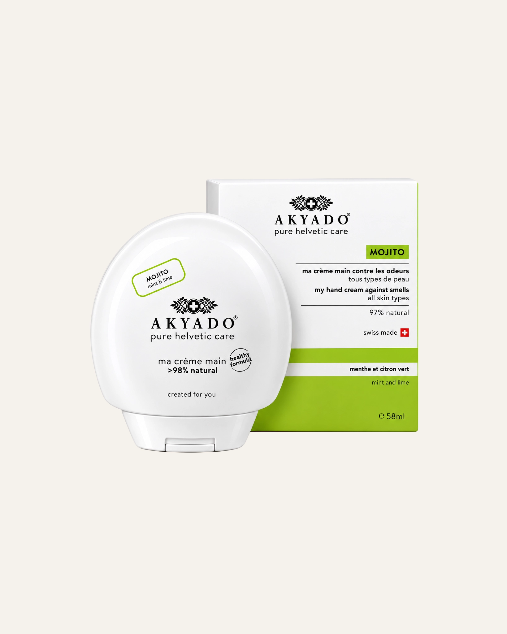 Akyado — Crème Mains Mojito