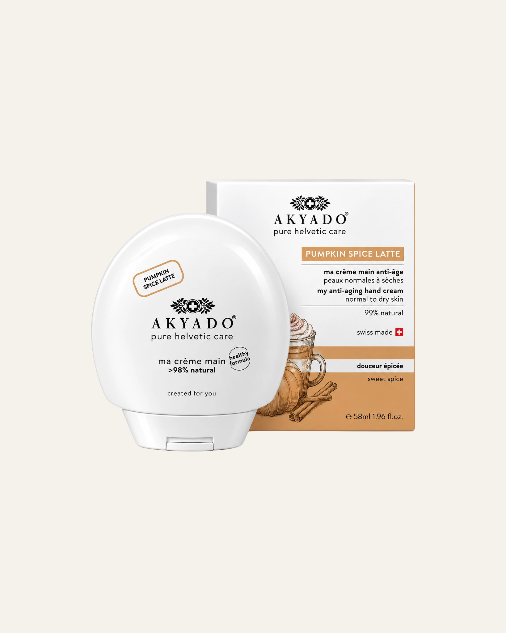 Akyado — Crème Mains Pumpkin Spice Latte
