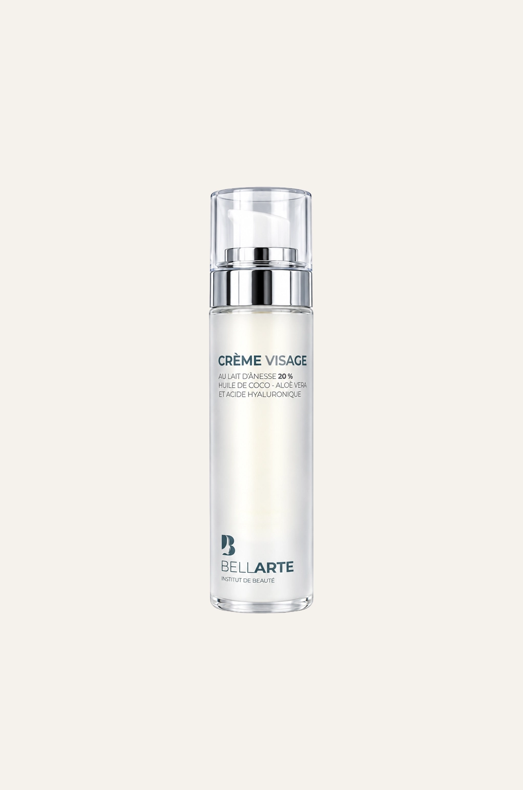 BellArte — Crème Visage au Lait d’Ânesse 20 %