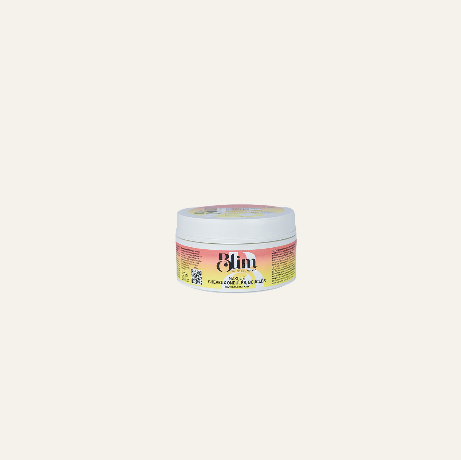 Masque cheveux ondulés, bouclés 2ABC – 3A BLIM