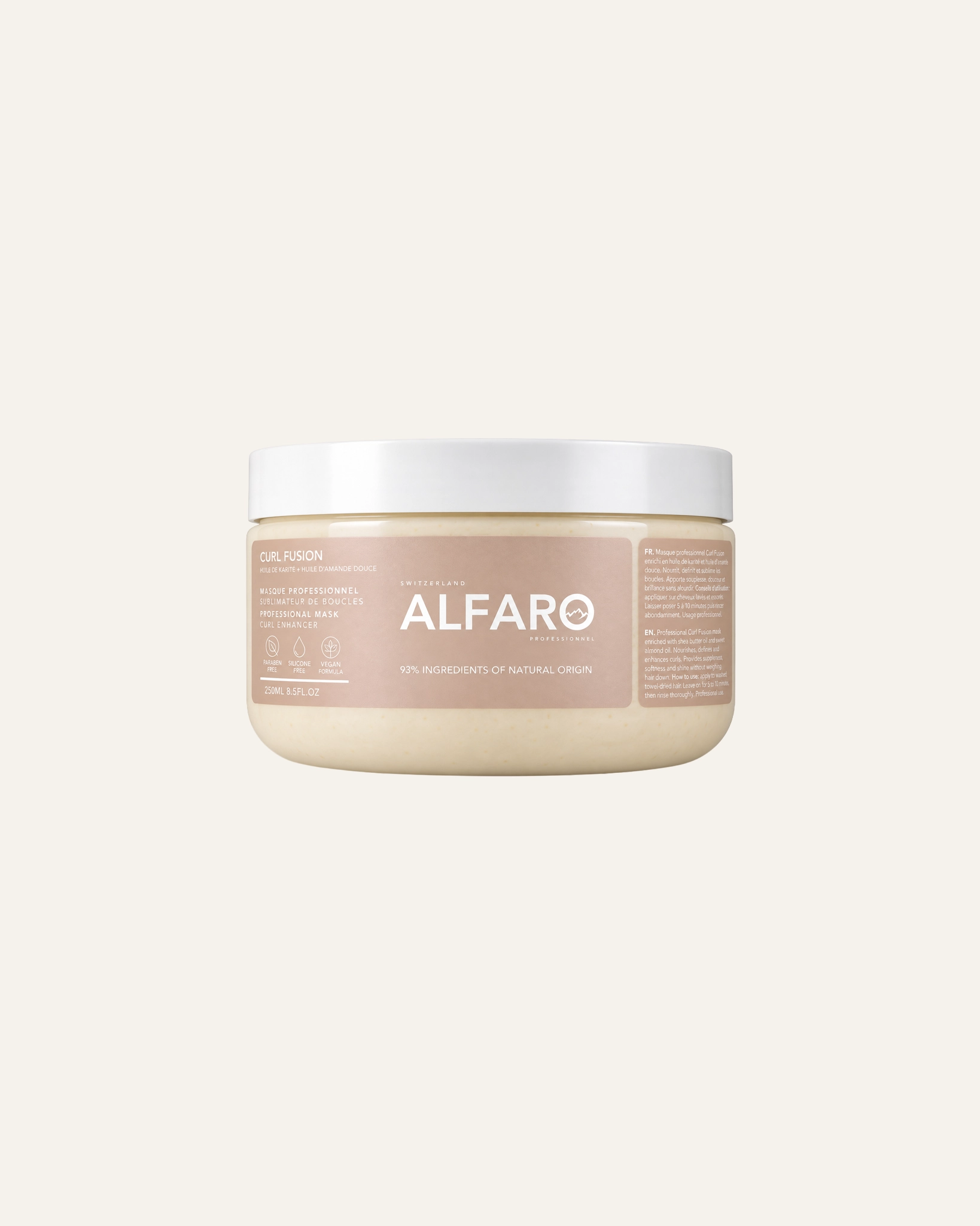 ALFARO Curl Fusion — Masque cheveux bouclés 250 ml